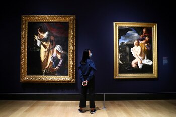 "Judith y su sirvienta con