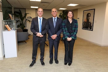 Ana Ibáñez y Jordan Schwartz,