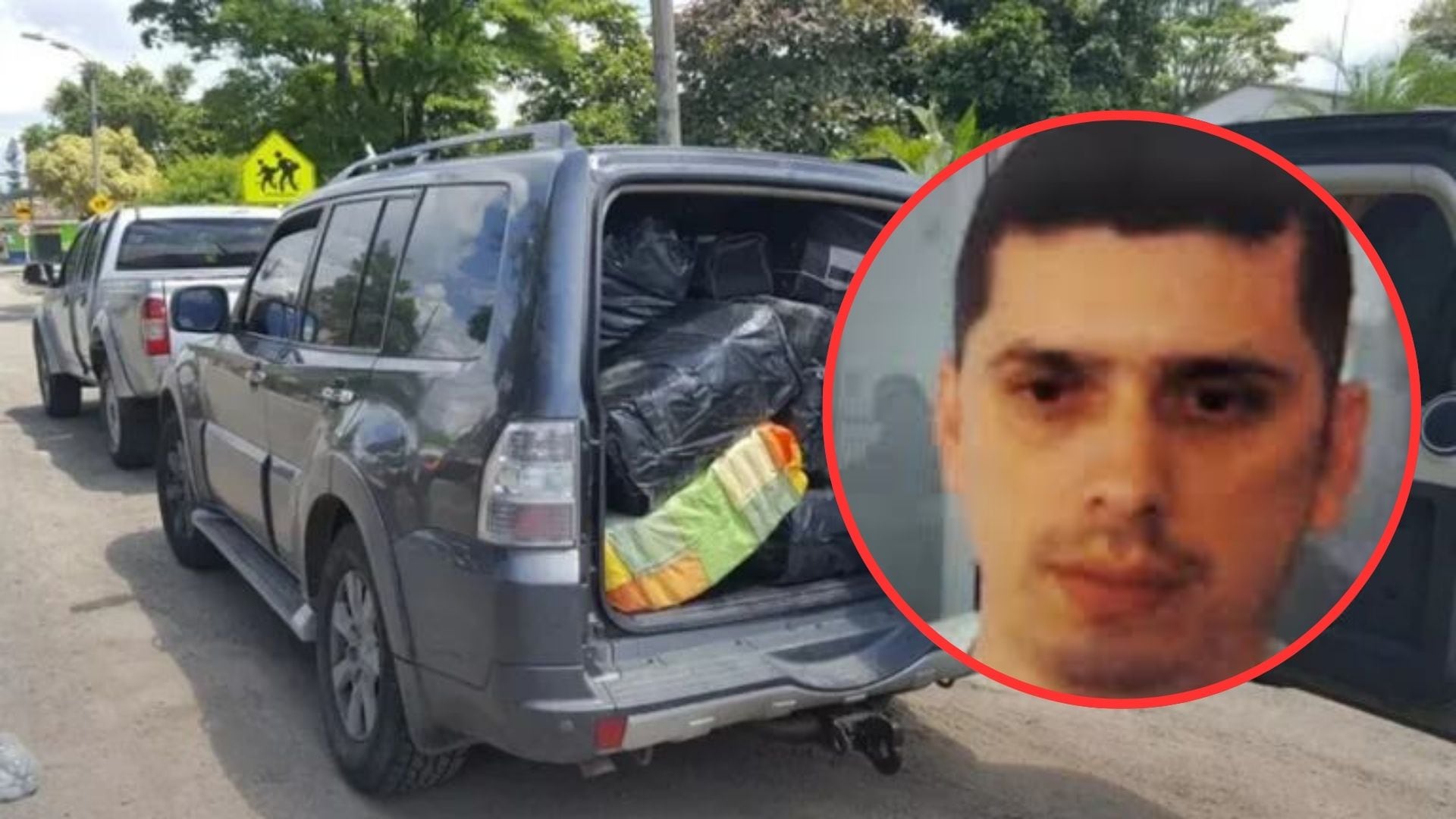 Un juez de control de garantías prorrogó por un año el principio de oportunidad concedido a Manuel Antonio Castañeda Bernal, conocido como ‘El Narcochofer’ - crédito Montaje Infobae/UNP y X