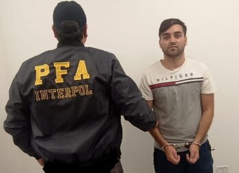 Lamadrid Barraza fue extraditado en