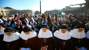 Canonización del cura Brochero.(Reuters)