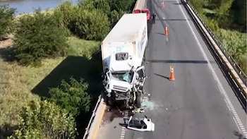 Otro de los camiones que