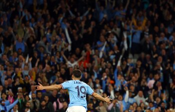 El delantero del Manchester City