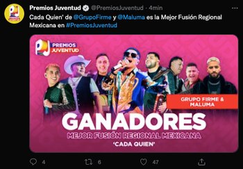 Maluma se llevó el reconocimiento