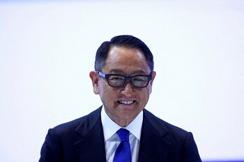 Akio Toyoda, presidente de Toyota