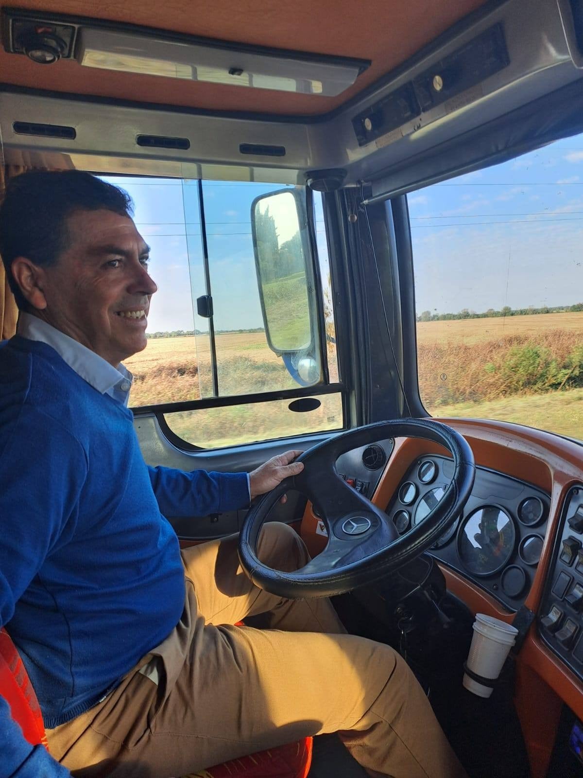 Alcides Alderete, el intendente de Sauce de Luna