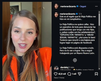 En un live en Instagram, Mariana Rodríguez informó sobre la eliminación de su cuenta de Facebook.
Crédito: Instagram / Marianadzcantu