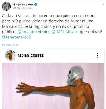 El Hijo del Santo podría demandar a Fabián Cháirez (Foto: Twitter)