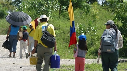 Colombia fue el cuarto país con mayor número de casos de desplazamiento en el mundo