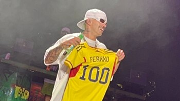 El colombiano emocionó a sus