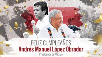 Morena también felicitó en redes