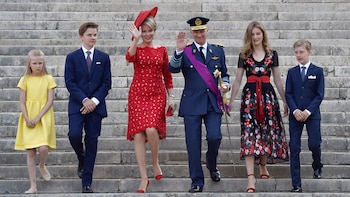 La familia real de Bélgica, en imagen de archivo (Reuters)