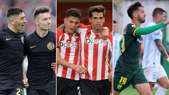 San Lorenzo, Estudiantes y Defensa y Justicia