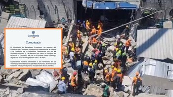 Gobierno colombiano lamentó la tragedia