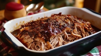 Cada porción de bondiola a