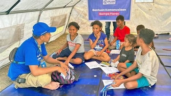 Plan International alerta de que la escolarización de 25.000 niños está en riesgo tras el terremoto