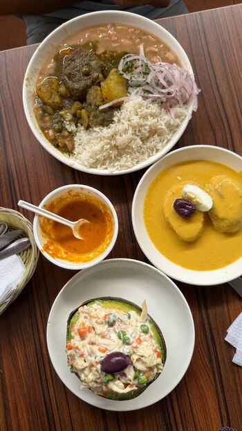 Jimena Barón mostró el almuerzo