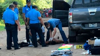 Policías nicaragüenses encontraron el cadáver