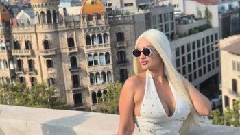 Nadeska Widausky y su pareja