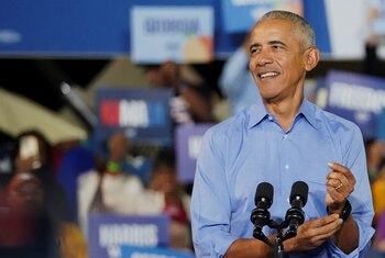 El ex presidente estadounidense, Barack