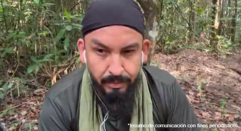 La audiencia inédita se realizó con los cabecillas alias Richard, alias Jhon Mechas y alias Andrey conectados remotamente desde la selva- crédito Fiscalía