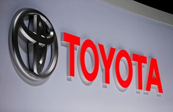 Imagen de archivo del logo de Toyota en el Salón Internacional del Automóvil en Ginebra, Suiza, Marzo 5, 2019. REUTERS/Pierre Albouy