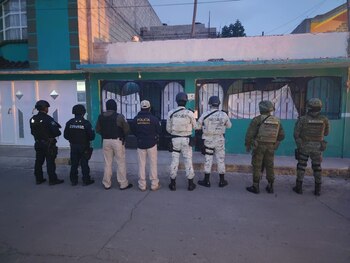 Guardia Nacional aseguró inmuebles usados