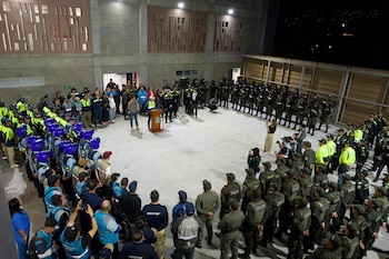 Durante el operativo las autoridades