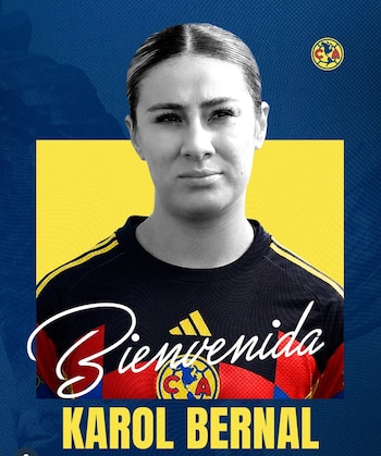 Karol Bernal nuevo fichaje de América. (Instagram: América Femenil)
