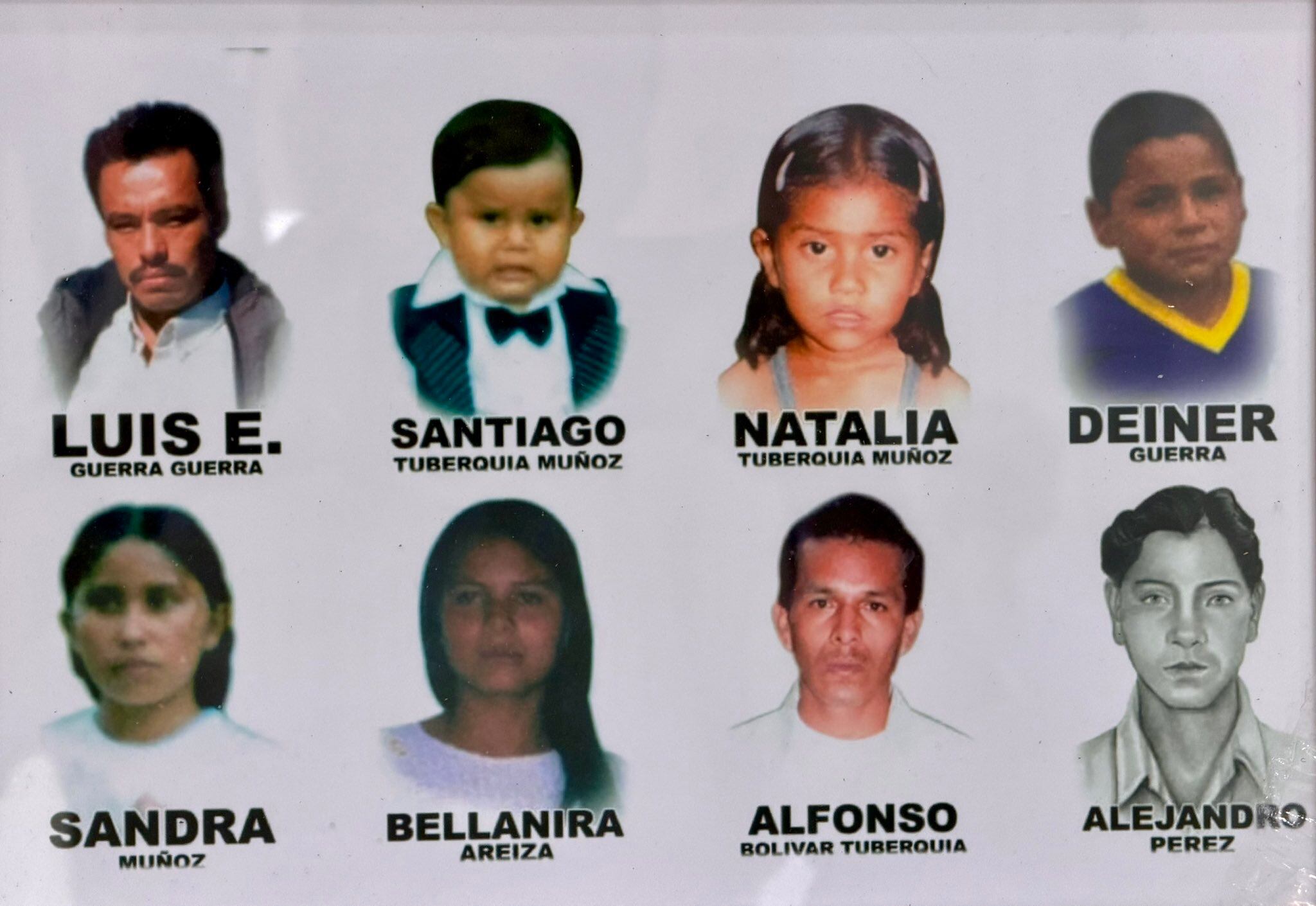 La masacre incluyó el asesinato de cuatro menores, entre ellos un bebé de 18 meses - crédito JEP