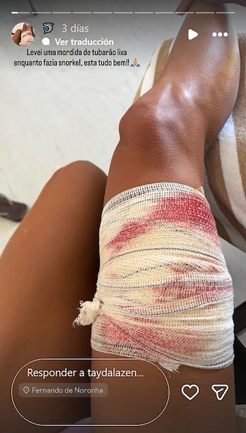 Tayane Dalazen compartió en su