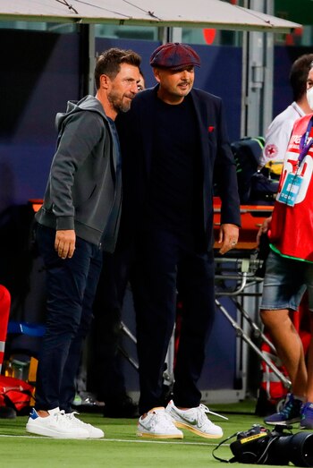 Eusebio Di Francesco (i). EFE/EPA/ELISABETTA