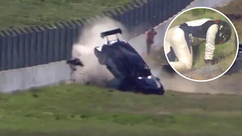 Impacto y vuelco: el terrible accidente en el TC 2000 en Toay