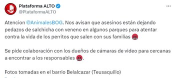 Así fue la denuncia de