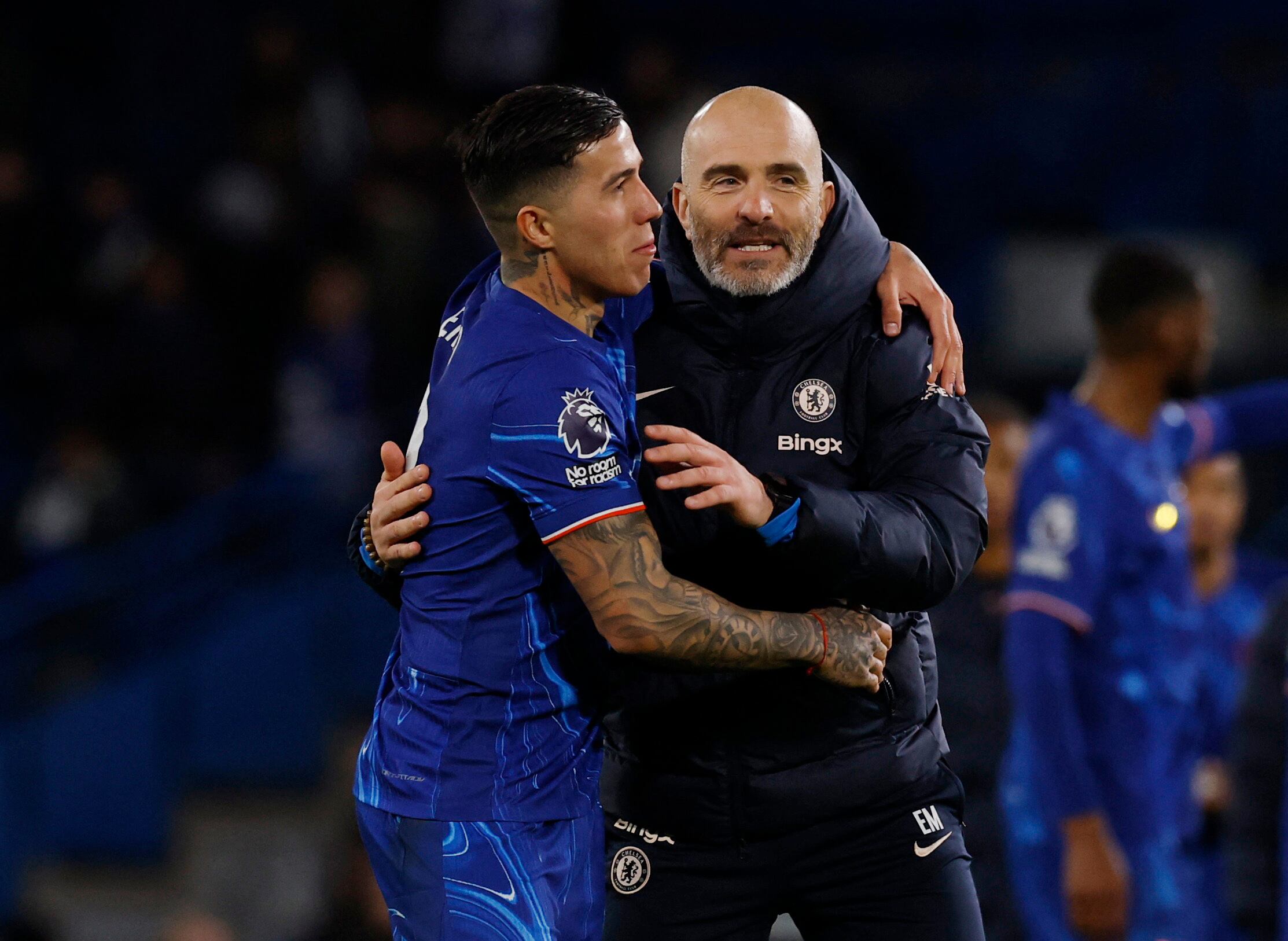 Maresca elogió a Enzo Fernández (Reuters/Andrew Couldridge)