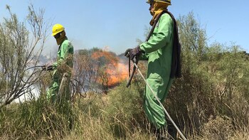 Alarma por un incendio en