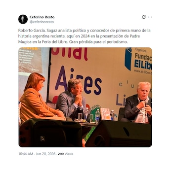 Dor pela morte de Roberto García