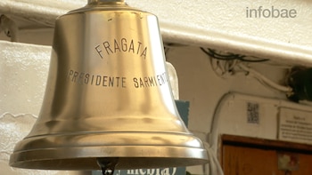 El buque dio casi cuarenta