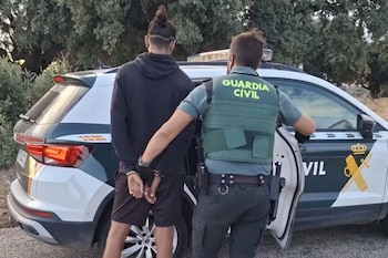 La Guardia Civil detiene a un hombre como presunto autor de un incendio agrícola en Salamanca. (Guardia Civil)