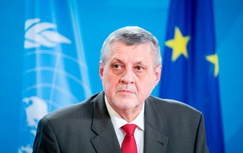 El enviado de Naciones Unidas