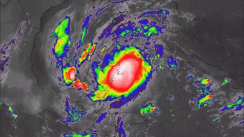 Huracán Delta: emitieron una alerta