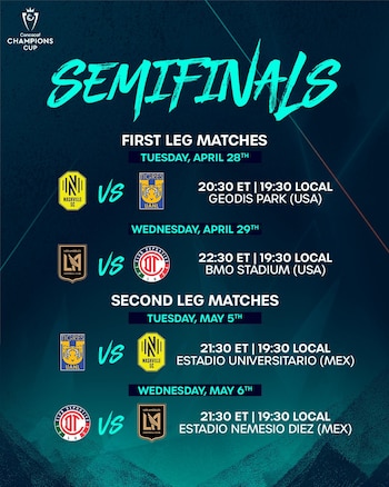 Los partidos de ida y vuelta ya tienen calendario y prometen emociones intensas.