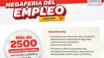 Megaferia del empleo con 2500