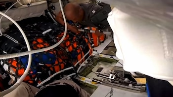 Así entrenan los astronautas de Artemis II para proteger sus músculos y huesos en el espacio