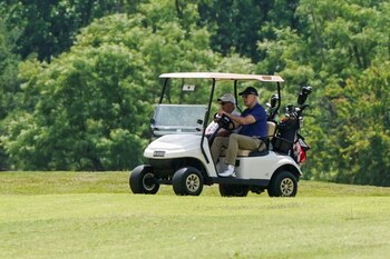 El presidente Biden estaba jugando