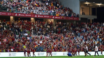 La selección femenina de fútbol