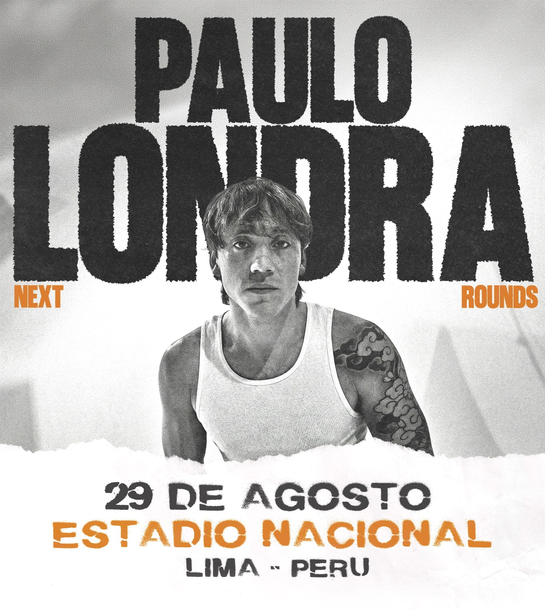 Paulo Londra se presenta por primera vez en el Estadio Nacional el 29 de agosto como parte de su gira mundial 2026.