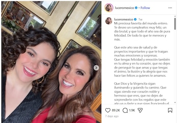Lucerito, la hija de Lucero