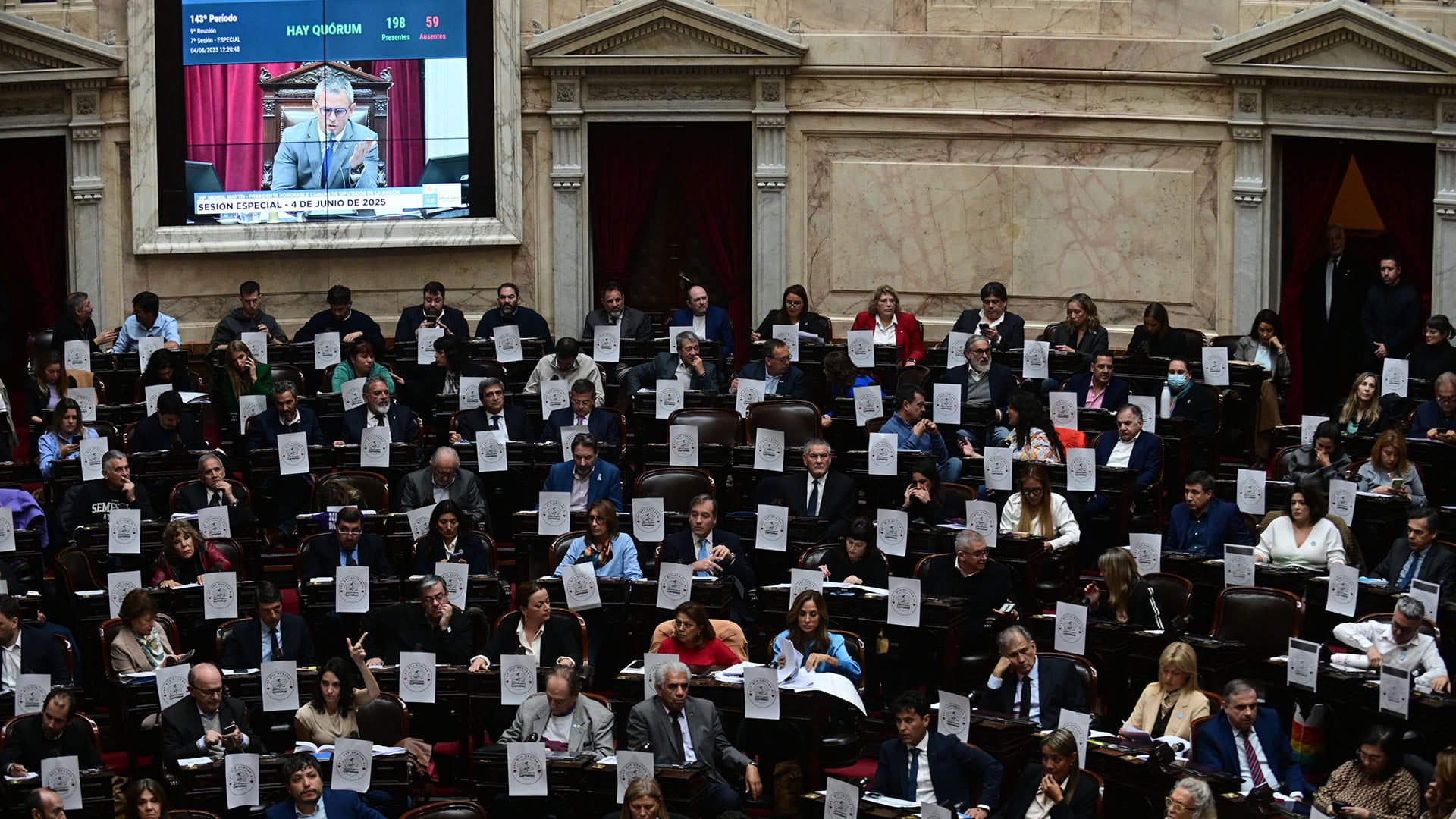 La oposición se abroquela en Diputados (Maximiliano Luna)