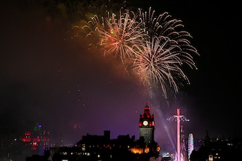 Edimburgo celebra el cambio de